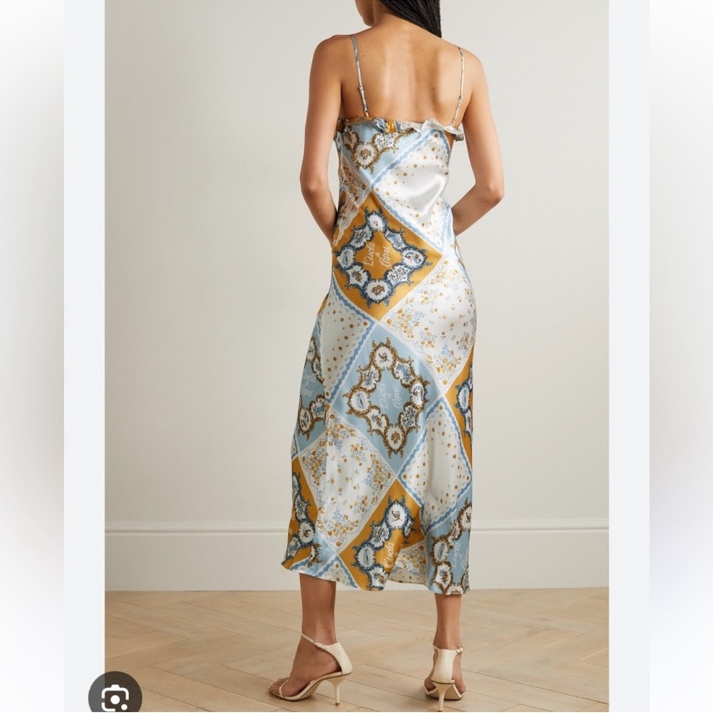 NWT Reformation Aribella Silk Dress🔥 - Picture 3 of 8